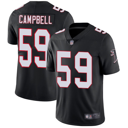 Atlanta Falcons Limited Black Men De Vondre Campbell Alternate Jersey NFL Football #59 Vapor Untouchable